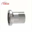 EAGLE™ I-Line 15HRI Female To Rubber Hose Adapter - Sanitary Fittings