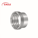 EAGLE™ 3A 15R Recessless (Roll-on) Threaded Bevel Seat Ferrules for Expanding - Sanitary Fittings