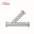 EAGLE™ I-Line 28AI Female Ends Lateral Wye - Sanitary Fittings