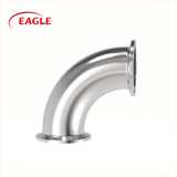 EAGLE™ 3A 2CMP 90° Clamp Elbow - Sanitary Fittings
