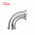 EAGLE™ I-Line 2FI Female x Male End 90 Degree Elbow - Sanitary Fittings