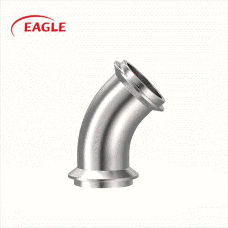 EAGLE™ I-Line 2HI Male Ends 45 Degree Elbow - Sanitary Fittings