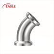EAGLE™ I-Line 2KI Female Ends 45 Degree Elbow - Sanitary Fittings