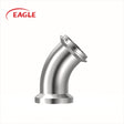EAGLE™ I-Line 2PI Female X Male End 45 Degree Elbow - Sanitary Fittings