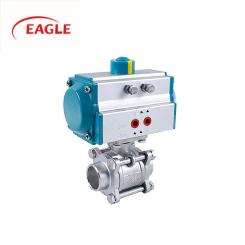 EAGLE™ 3A Weld Pneumatic Ball Valves - Sanitary Fittings
