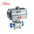 EAGLE™ 3A Clamp Pneumatic Ball Valves - Sanitary Fittings