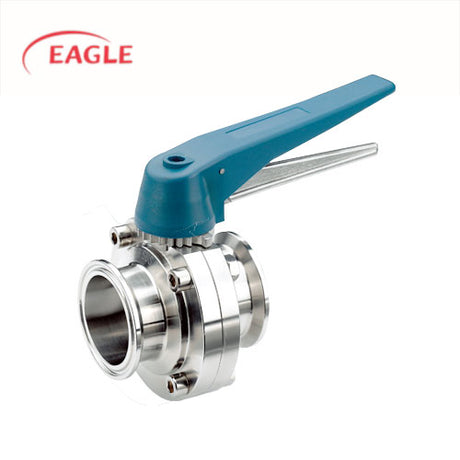 EAGLE™ 3A Clamped Butterfly Valve With Plastic Handle - Sanitary Fittings