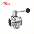 EAGLE™ 3A Clamped Butterfly Valve With 4-Position Handle - Sanitary Fittings