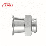 EAGLE™ 3A 31MPP Clamp x Plain Bevel Seat Concentric Reducer - Sanitary Fittings