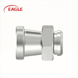 EAGLE™ 3A 31TP Threaded x Plain Bevel Seat Concentric Reducer - Sanitary Fittings