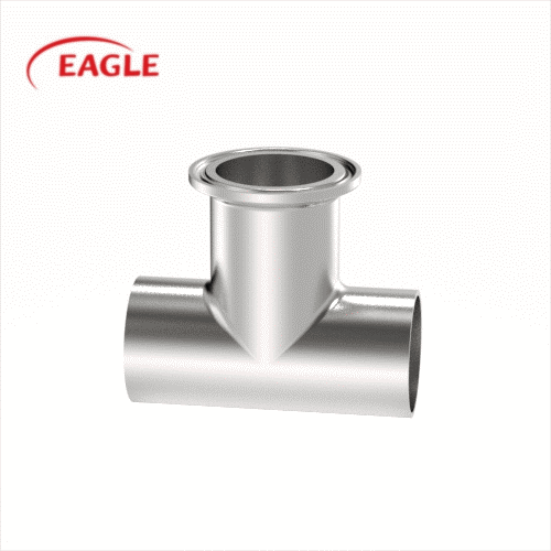 EAGLE™ 3A 7WWM Weld X Clamp Outlet Tee - Sanitary Fittings
