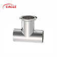 EAGLE™ 3A 7WWM Weld X Clamp Outlet Tee - Sanitary Fittings