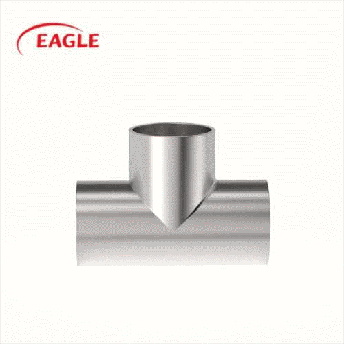 EAGLE™ 3A 7WWW Short Equal Tee, No Tangent - Sanitary Fittings