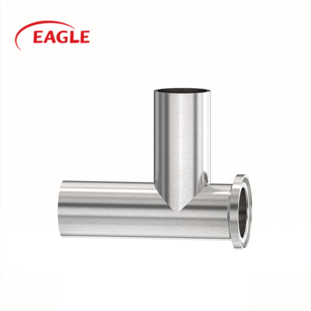 EAGLE ™ BPE DT-25 Short Outlet Run Weld/Clamp Tee