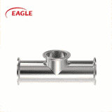 EAGLE™ 3A 7MPS Clamp End Short Outlet Tee - Sanitary Fittings