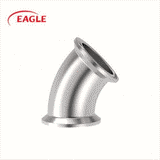 EAGLE™ 3A 2KMP 45° Clamp Elbow - Sanitary Fittings