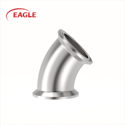 EAGLE™ 3A 2KMP 45° Clamp Elbow - Sanitary Fittings