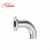 EAGLE™ 3A L2CM Weld X Tri-Clamp 90° Elbow - Sanitary Fittings