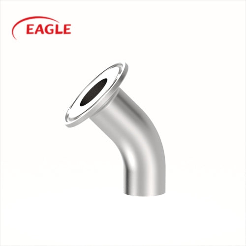 Tri-Clamp x Butt Weld 45 Degree Elbow Pipe fitting | EAGLE
