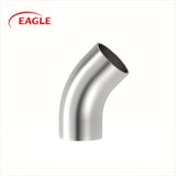 EAGLE™ 3A L2KS Weld Long Elbow 45° With Tangent - Sanitary Fittings