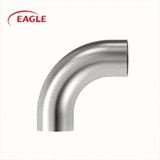 EAGLE™ 3A L2S Butt-Weld Long Elbow 90° With Tangent - Sanitary Fittings