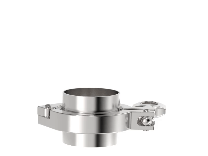 Yuecoom Tri Clamp, Homebrew Clamp, 3 Inch Klemme 76mm Rohr Sanitaire En Acier Inoxydable Ferrule Union Set