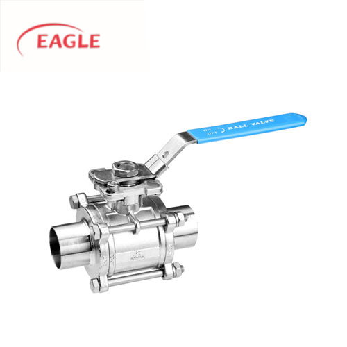 EAGLE™ 3A Weld Ball Valves With High Platform - Sanitary Fittings