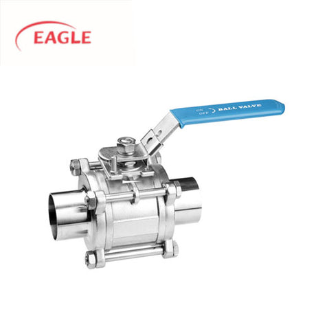 EAGLE™ 3A Weld Ball Valves With Low Platform - Sanitary Fittings