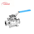 EAGLE™ 3A Clamp Ball Valves With High Platform - Sanitary Fittings
